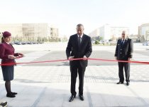 Prezident İlham Əliyev Sumqayıt Dəmir Yolu Vağzalı Kompleksinin açılışında iştirak edib (FOTO) (YENİLƏNİB)