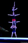Bakıda akrobatika gimnastikası üzrə Dünya Kubokunda iştirak edəcək idmançıların podium məşqləri keçirilir (FOTO)