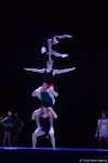 Bakıda akrobatika gimnastikası üzrə Dünya Kubokunda iştirak edəcək idmançıların podium məşqləri keçirilir (FOTO)