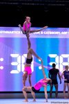 Bakıda akrobatika gimnastikası üzrə Dünya Kubokunda iştirak edəcək idmançıların podium məşqləri keçirilir (FOTO)