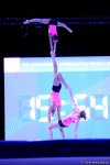 Bakıda akrobatika gimnastikası üzrə Dünya Kubokunda iştirak edəcək idmançıların podium məşqləri keçirilir (FOTO)
