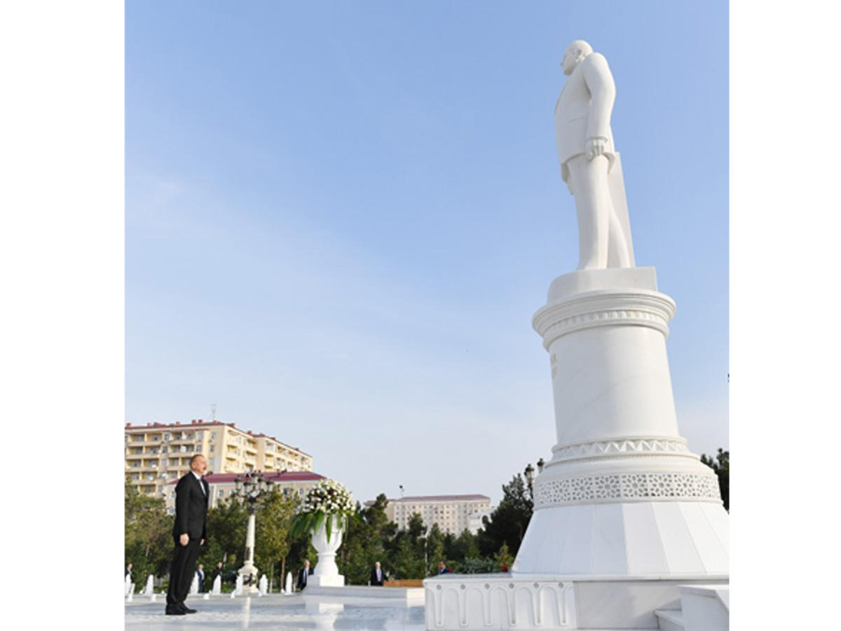 Prezident İlham Əliyev Sumqayıt şəhərinə səfərə gəlib (FOTO)
