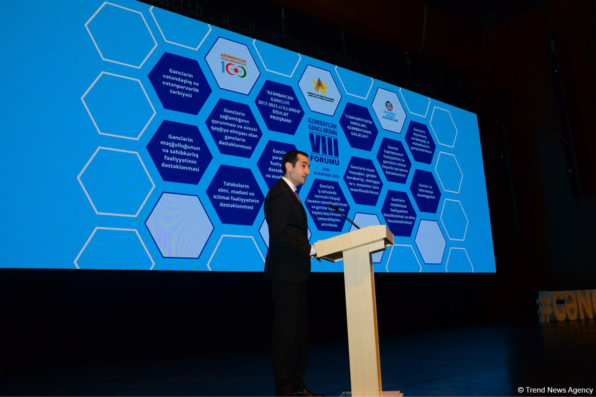 Azərbaycan Gənclərinin VIII Forumu keçirilib (FOTO)