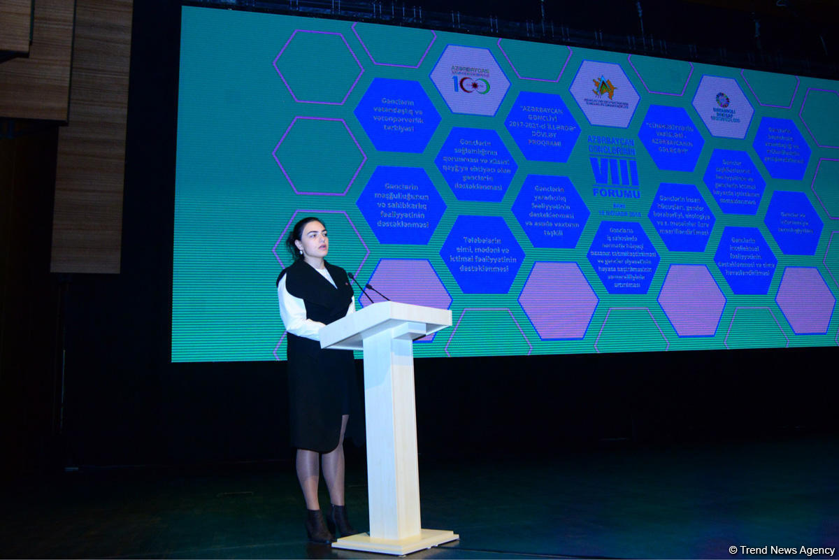 Azərbaycan Gənclərinin VIII Forumu keçirilib (FOTO)