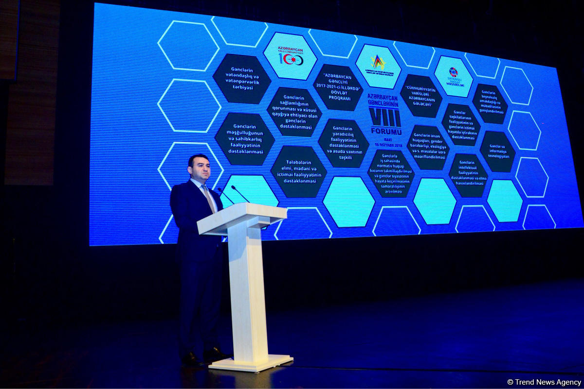 Azərbaycan Gənclərinin VIII Forumu keçirilib (FOTO)