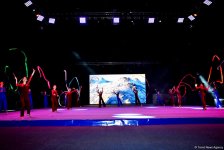 Bakıda akrobatika gimnastikası üzrə Dünya Kubokunun açılış mərasimi keçirilib (FOTO)