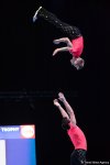Bakıda ilk dəfə olaraq akrobatika gimnastikası üzrə Dünya Kubokuna start verilib (FOTO)
