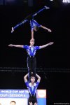 Akrobatika gimnastikası üzrə Dünya Kubokunun birinci günü: Ən yaxşı anlar (FOTO)