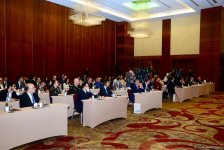 İşğal olunmuş Azərbaycan ərazilərində qeyri-qanuni fəaliyyətlərlə bağlı beynəlxalq konfrans öz işinə başlayıb (FOTO)