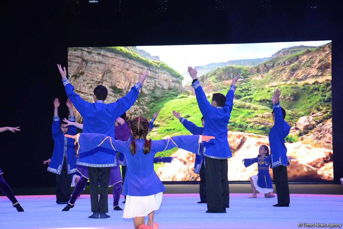 Bakıda akrobatika gimnastikası üzrə Dünya Kubokunun açılış mərasimi keçirilib (FOTO)