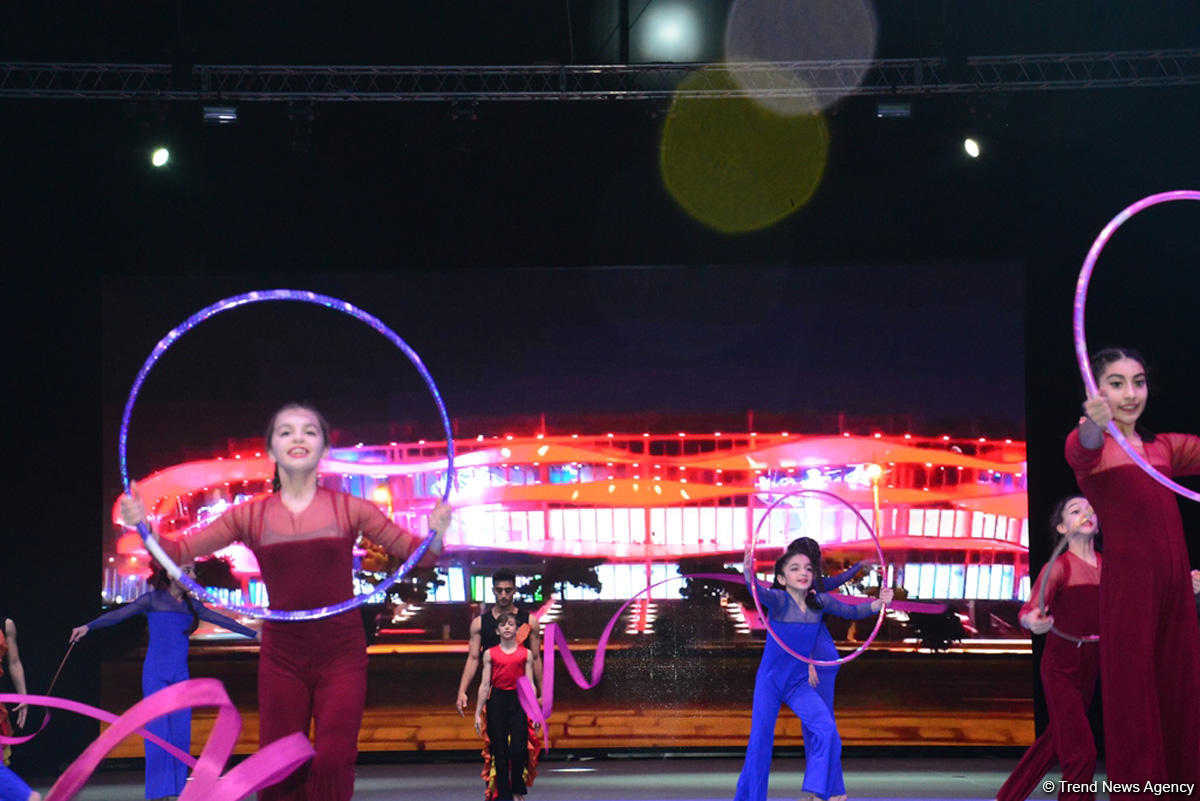 Bakıda akrobatika gimnastikası üzrə Dünya Kubokunun açılış mərasimi keçirilib (FOTO)
