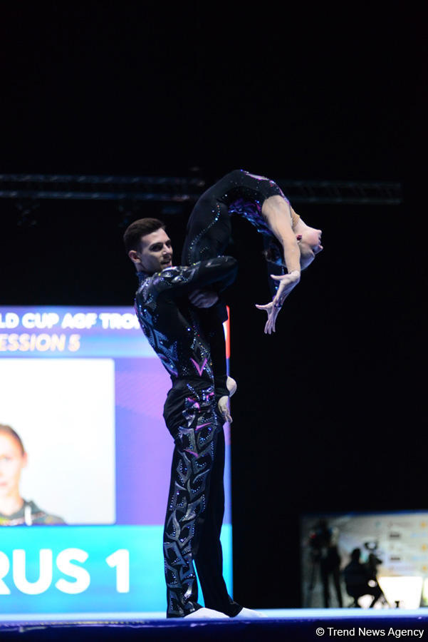 Bakıda akrobatika gimnastikası üzrə Dünya Kubokunun açılış mərasimi keçirilib (FOTO)