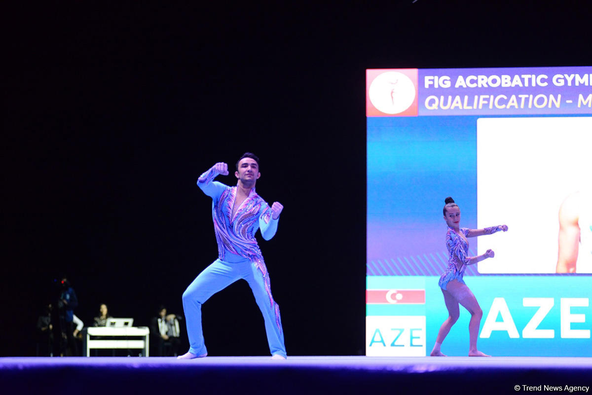 Bakıda akrobatika gimnastikası üzrə Dünya Kubokunun açılış mərasimi keçirilib (FOTO)