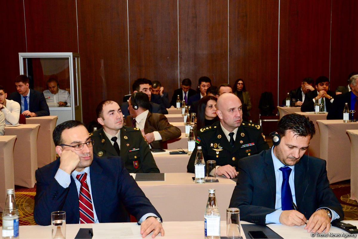 İşğal olunmuş Azərbaycan ərazilərində qeyri-qanuni fəaliyyətlərlə bağlı beynəlxalq konfrans öz işinə başlayıb (FOTO)