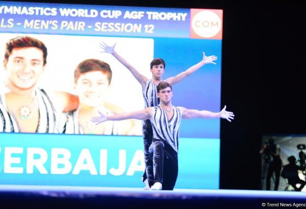 Azərbaycan gimnastları akrobatika gimnastikası üzrə Dünya Kubokunun "gümüş" medalını qazanıblar