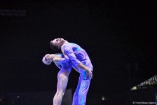 Akrobatika gimnastikası üzrə Dünya Kubokunun finalları start götürüb (FOTO)
