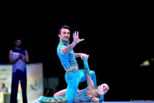 Akrobatika gimnastikası üzrə Dünya Kubokunun finalları start götürüb (FOTO)