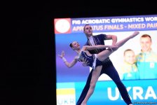 Akrobatika gimnastikası üzrə Dünya Kubokunun finalları start götürüb (FOTO)