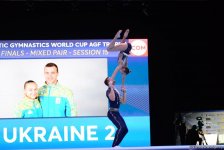 Akrobatika gimnastikası üzrə Dünya Kubokunun finalları start götürüb (FOTO)