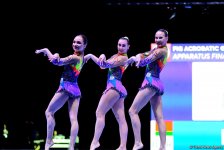 Akrobatika gimnastikası üzrə Dünya Kubokunun finalları start götürüb (FOTO)