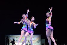 Akrobatika gimnastikası üzrə Dünya Kubokunun finalları start götürüb (FOTO)