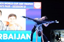 Akrobatika gimnastikası üzrə Dünya Kubokunun sonuncu günündən maraqlı anlar (FOTOREPORTAJ)