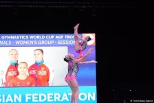 Akrobatika gimnastikası üzrə Dünya Kubokunun finalları start götürüb (FOTO)