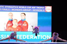 Akrobatika gimnastikası üzrə Dünya Kubokunun finalları start götürüb (FOTO)