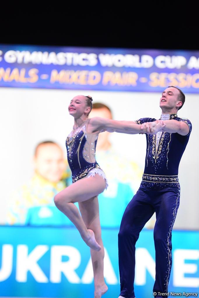 Akrobatika gimnastikası üzrə Dünya Kubokunun finalları start götürüb (FOTO)