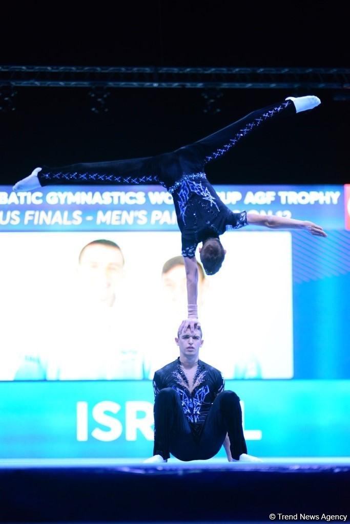Akrobatika gimnastikası üzrə Dünya Kubokunun finalları start götürüb (FOTO)