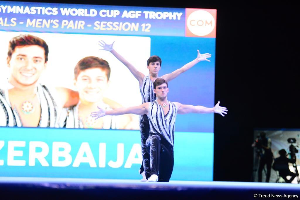 Akrobatika gimnastikası üzrə Dünya Kubokunun finalları start götürüb (FOTO)