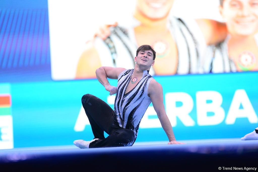 Akrobatika gimnastikası üzrə Dünya Kubokunun finalları start götürüb (FOTO)
