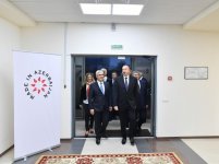 Prezident İlham Əliyev Minskdə Azərbaycan Ticarət Evi ilə tanış olub (FOTO)