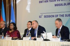 Bakıda BMT-nin Yaxın və Orta Şərqdə narkotiklərin qanunsuz dövriyyəsi və aidiyyəti məsələlər üzrə alt komissiyasının sessiyası keçirilir (FOTO)