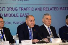 Bakıda BMT-nin Yaxın və Orta Şərqdə narkotiklərin qanunsuz dövriyyəsi və aidiyyəti məsələlər üzrə alt komissiyasının sessiyası keçirilir (FOTO)
