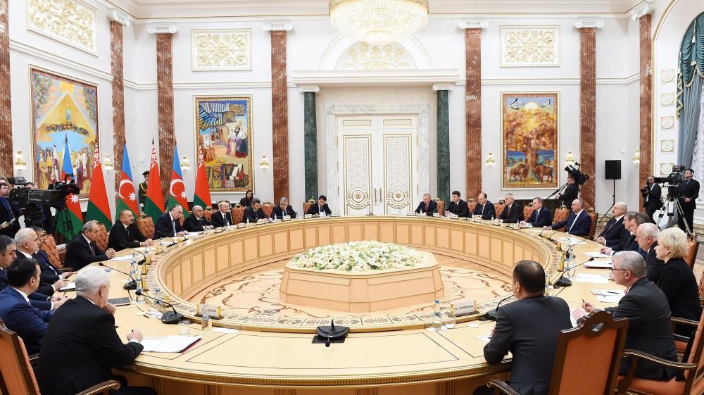 Prezident İlham Əliyev: Azərbaycan üçün Belarus mehriban dost və etibarlı tərəfdaşdır