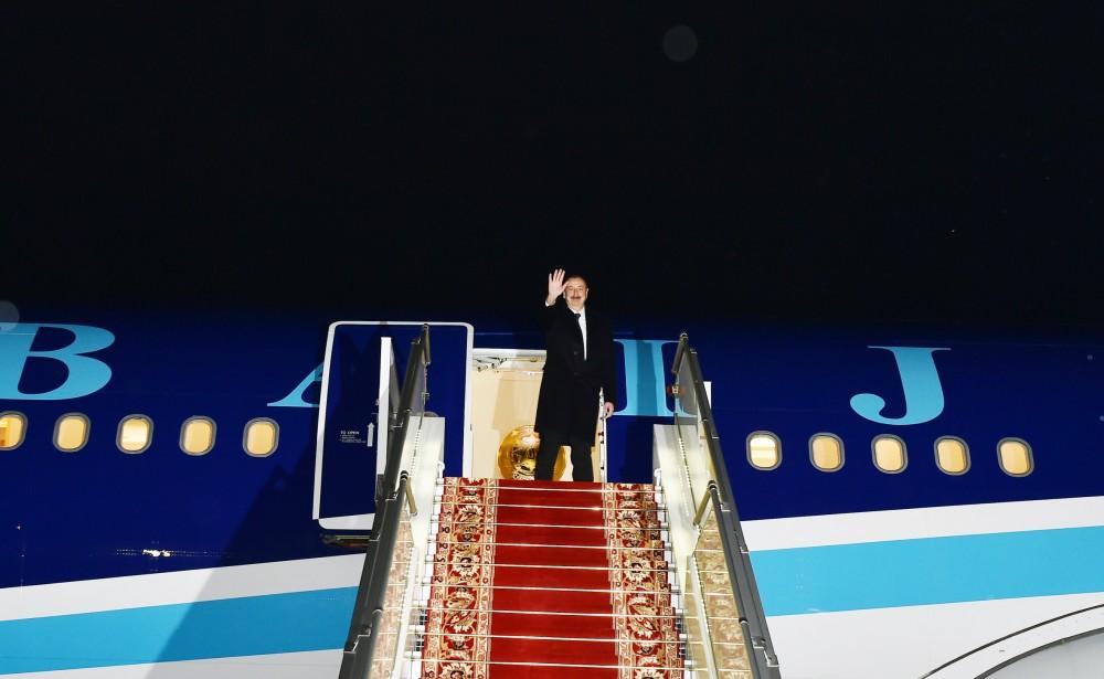 Prezident İlham Əliyevin Belarusa rəsmi səfəri başa çatıb (FOTO)