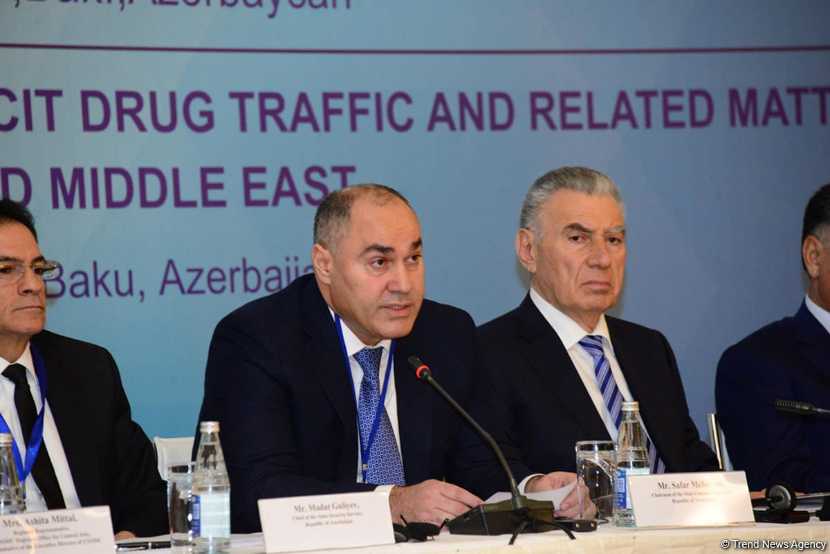 Bakıda BMT-nin Yaxın və Orta Şərqdə narkotiklərin qanunsuz dövriyyəsi və aidiyyəti məsələlər üzrə alt komissiyasının sessiyası keçirilir (FOTO)