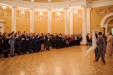 Heydər Əliyev Fondunun vitse-prezidenti Leyla Əliyeva Moskvada “Nəsiminin mənəvi irsi orta əsrlər Şərqinin tarixi-mədəni kontekstində” mövzusunda konfransın açılışında iştirak edib (FOTO)