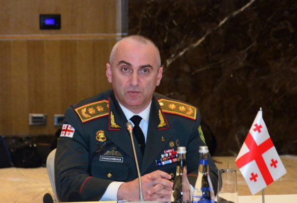 Gürcüstan Silahlı Qüvvələrinin Baş Qərargah rəisi: Regional layihələrin təhlükəsizliyinin təmin edilməsi baxımından əməkdaşlıq uğurla davam edir