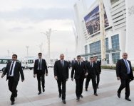 Prezident İlham Əliyev Aşqabadda Olimpiya Kompleksi ilə tanış olub (FOTO)