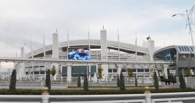 Prezident İlham Əliyev Aşqabadda Olimpiya Kompleksi ilə tanış olub (FOTO)