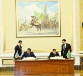 Azərbaycan və Türkmənistan arasında 21 sənəd imzalanıb (FOTO) (YENİLƏNİB)