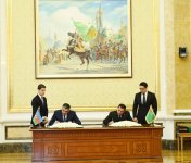 Azərbaycan və Türkmənistan arasında 21 sənəd imzalanıb (FOTO) (YENİLƏNİB)