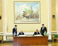 Azərbaycan və Türkmənistan arasında 21 sənəd imzalanıb (FOTO) (YENİLƏNİB)
