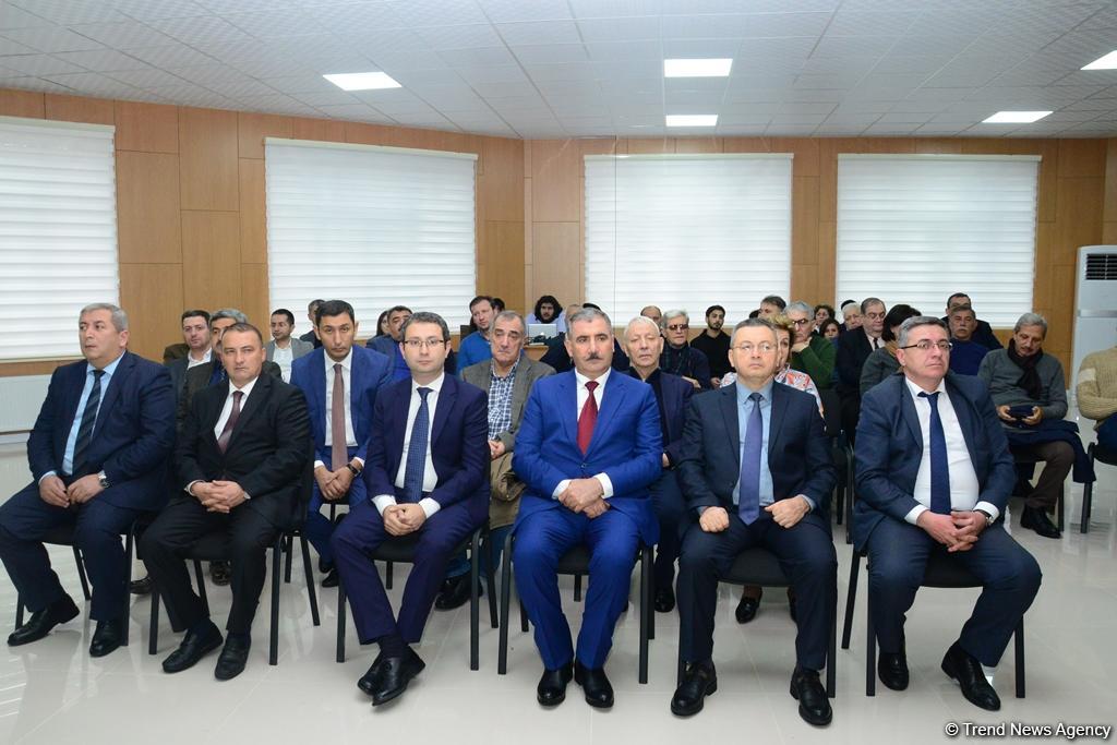 Şəkidə Rasim Ocaqov adına Uşaq-gənclər İnkişaf Mərkəzinin təntənəli açılışı olub (FOTO)