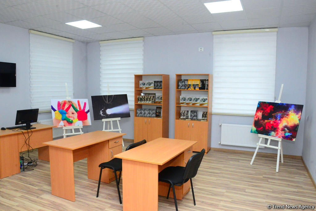 Şəkidə Rasim Ocaqov adına Uşaq-gənclər İnkişaf Mərkəzinin təntənəli açılışı olub (FOTO)