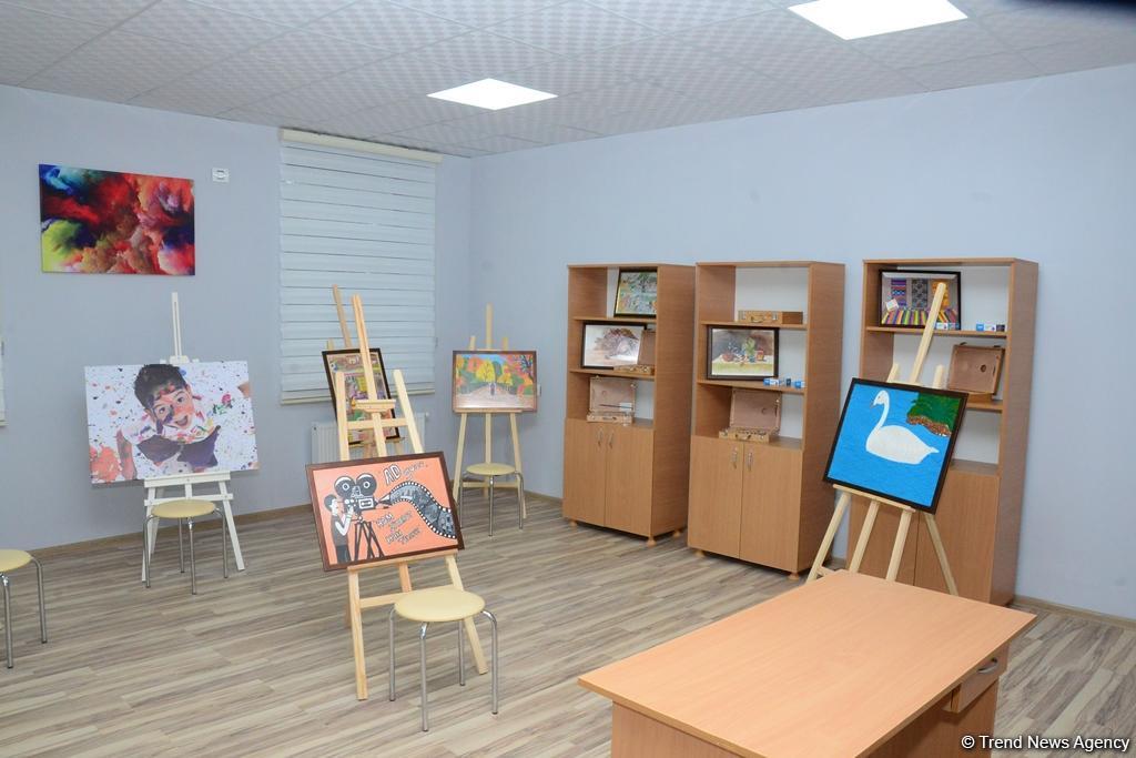 Şəkidə Rasim Ocaqov adına Uşaq-gənclər İnkişaf Mərkəzinin təntənəli açılışı olub (FOTO)