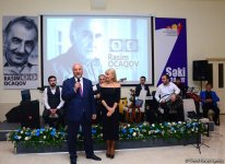 Şəkidə Rasim Ocaqovun 85 illik yubileyinə həsr olunmuş film və foto müsabiqəsinin qaliblərinin mükafatlandırılma mərasimi keçirilib (FOTO)