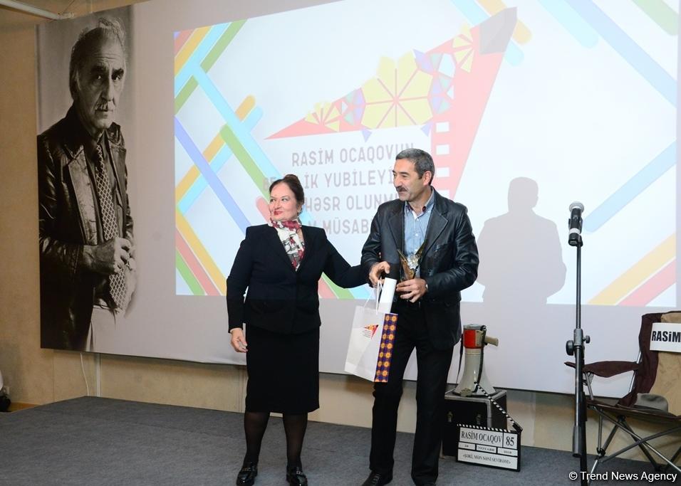 Şəkidə Rasim Ocaqovun 85 illik yubileyinə həsr olunmuş film və foto müsabiqəsinin qaliblərinin mükafatlandırılma mərasimi keçirilib (FOTO)
